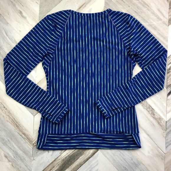 Athleta Pop Space Dye Long Sleeve Athletic Shirt - Picture 5 of 5